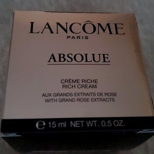 Lancome Absolue Rich Cream 15ml New in box